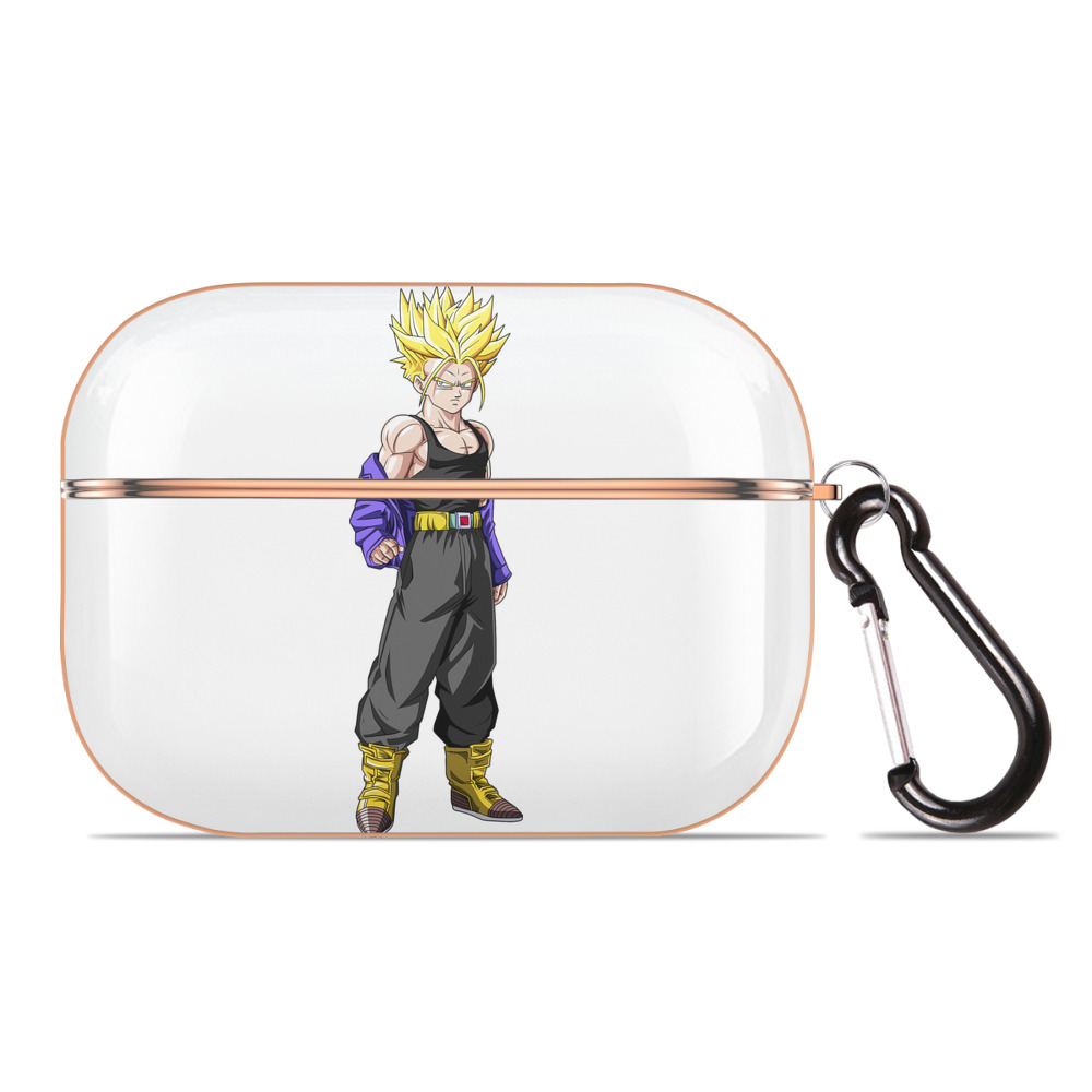 （画像用） ドラゴンボール トランクス（Torankusu）DRAGON BALL Trunks 【AirPods Pro用】ハードシェル保護ケース｜耐衝撃・防指紋・カラビナ付き商品仕様