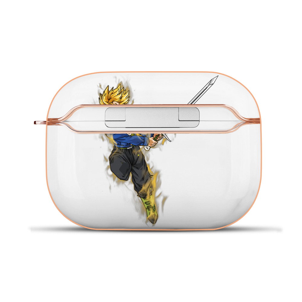 （画像用） ドラゴンボール トランクス（Torankusu）DRAGON BALL Trunks 【AirPods Pro用】ハードシェル保護ケース｜耐衝撃・防指紋・カラビナ付き商品仕様