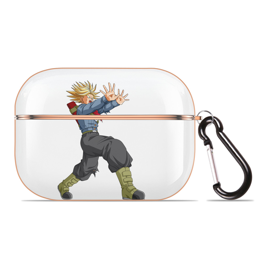 （画像用） ドラゴンボール トランクス（Torankusu）DRAGON BALL Trunks 【AirPods Pro用】ハードシェル保護ケース｜耐衝撃・防指紋・カラビナ付き商品仕様