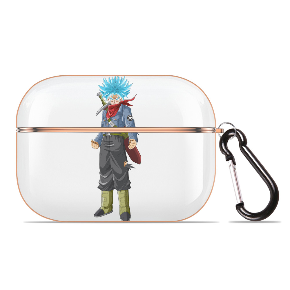 （画像用） ドラゴンボール トランクス（Torankusu）DRAGON BALL Trunks 【AirPods Pro用】ハードシェル保護ケース｜耐衝撃・防指紋・カラビナ付き商品仕様