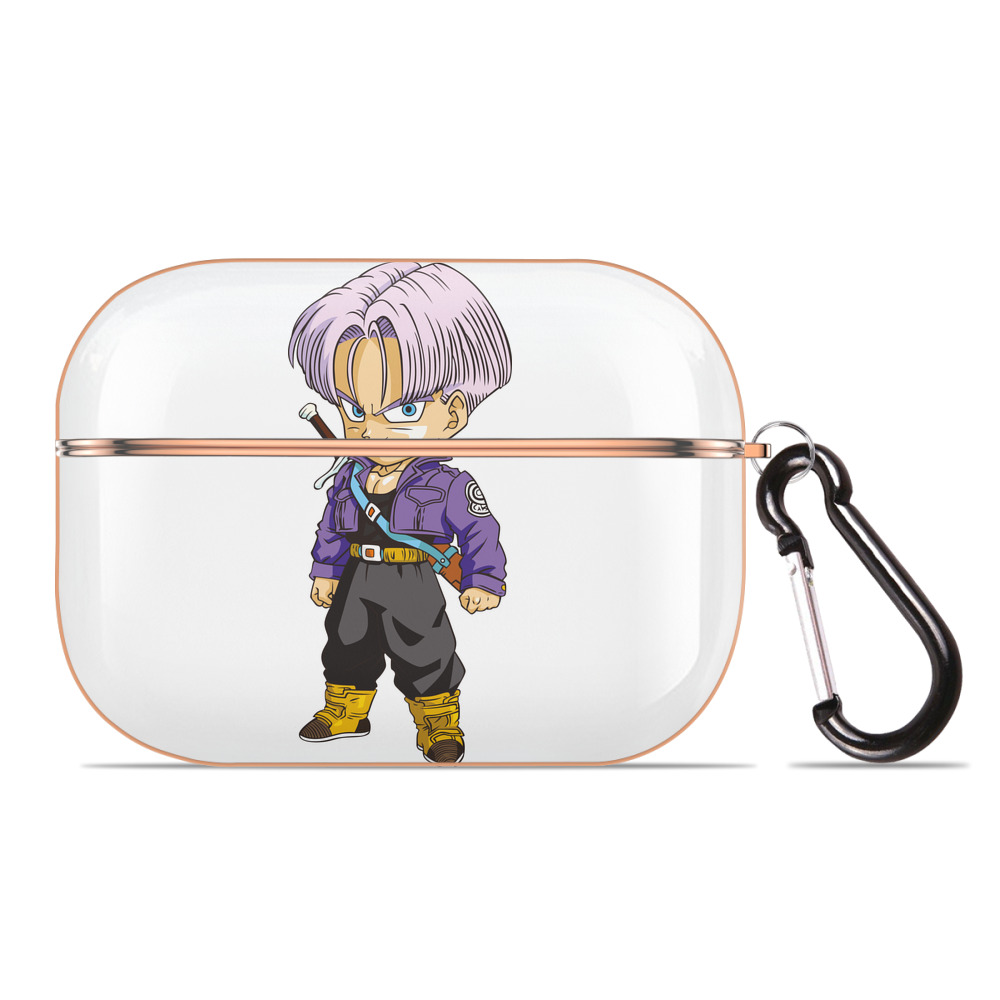 （画像用） ドラゴンボール トランクス（Torankusu）DRAGON BALL Trunks 【AirPods Pro用】ハードシェル保護ケース｜耐衝撃・防指紋・カラビナ付き商品仕様