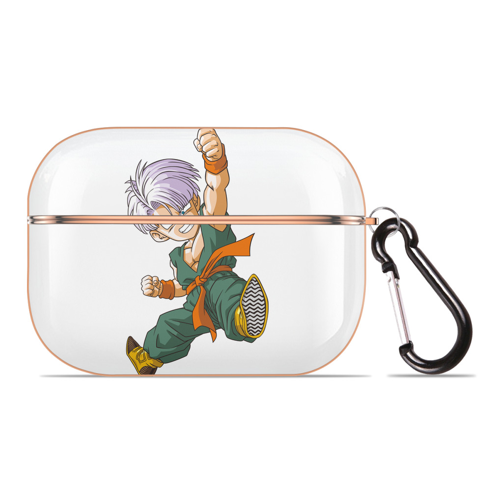 （画像用） ドラゴンボール トランクス（Torankusu）DRAGON BALL Trunks 【AirPods Pro用】ハードシェル保護ケース｜耐衝撃・防指紋・カラビナ付き商品仕様