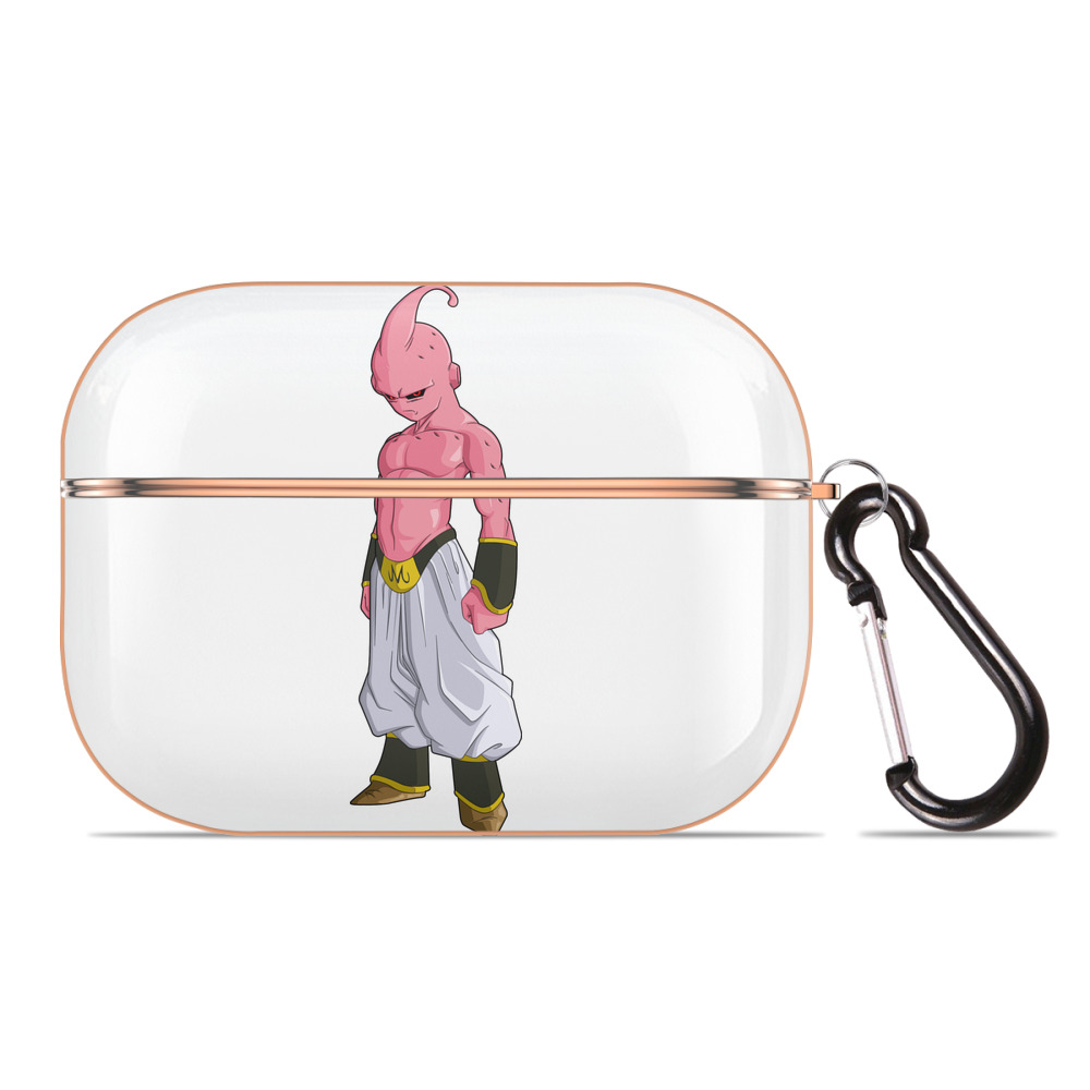 （画像用） ドラゴンボール 魔人ブウ DRAGON BALL Majin Buu 【AirPods Pro用】ハードシェル保護ケース｜耐衝撃・防指紋・カラビナ付き商品仕様