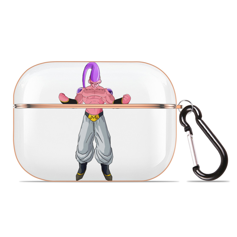 （画像用） ドラゴンボール 魔人ブウ DRAGON BALL Majin Buu 【AirPods Pro用】ハードシェル保護ケース｜耐衝撃・防指紋・カラビナ付き商品仕様