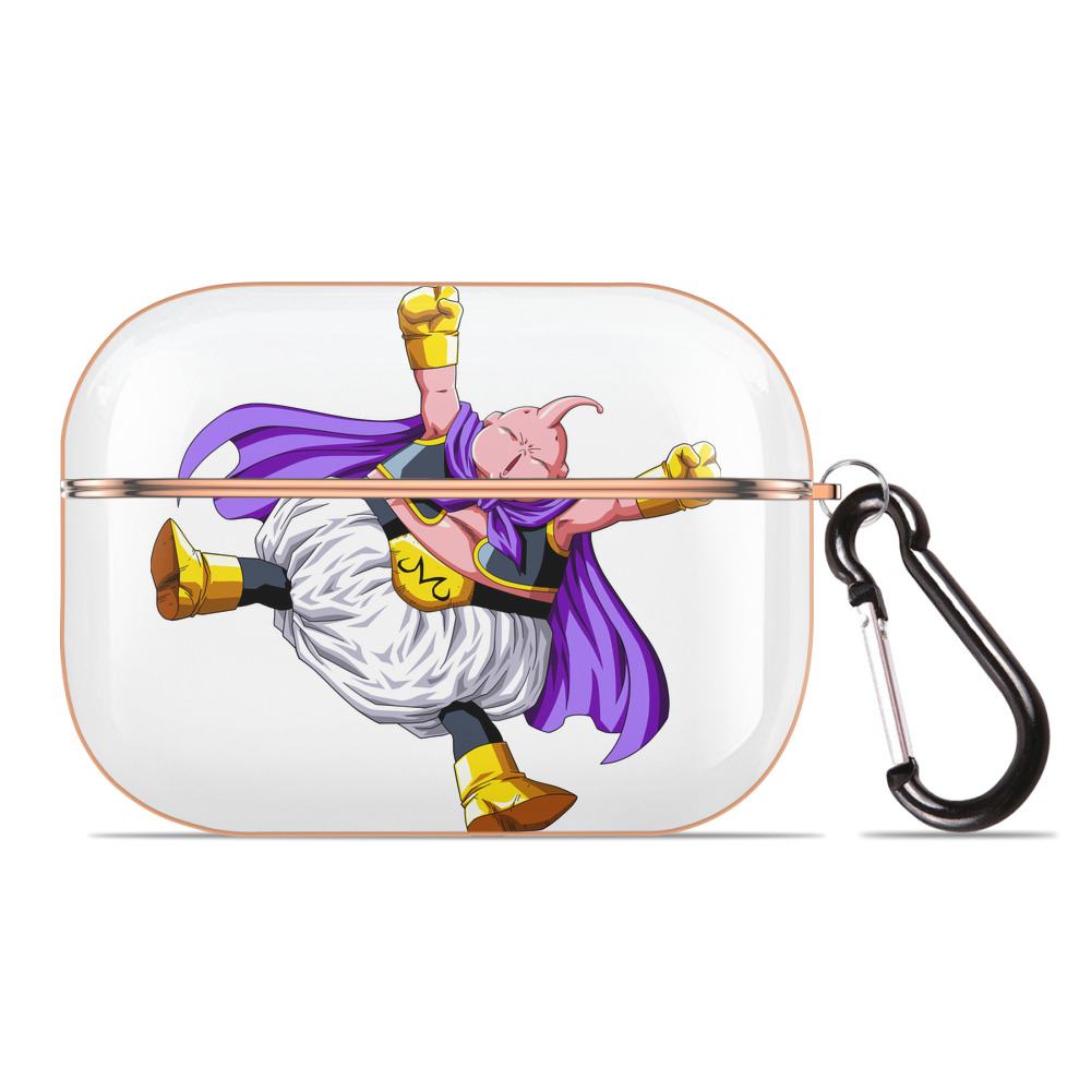 （画像用） ドラゴンボール 魔人ブウ DRAGON BALL Majin Buu 【AirPods Pro用】ハードシェル保護ケース｜耐衝撃・防指紋・カラビナ付き商品仕様