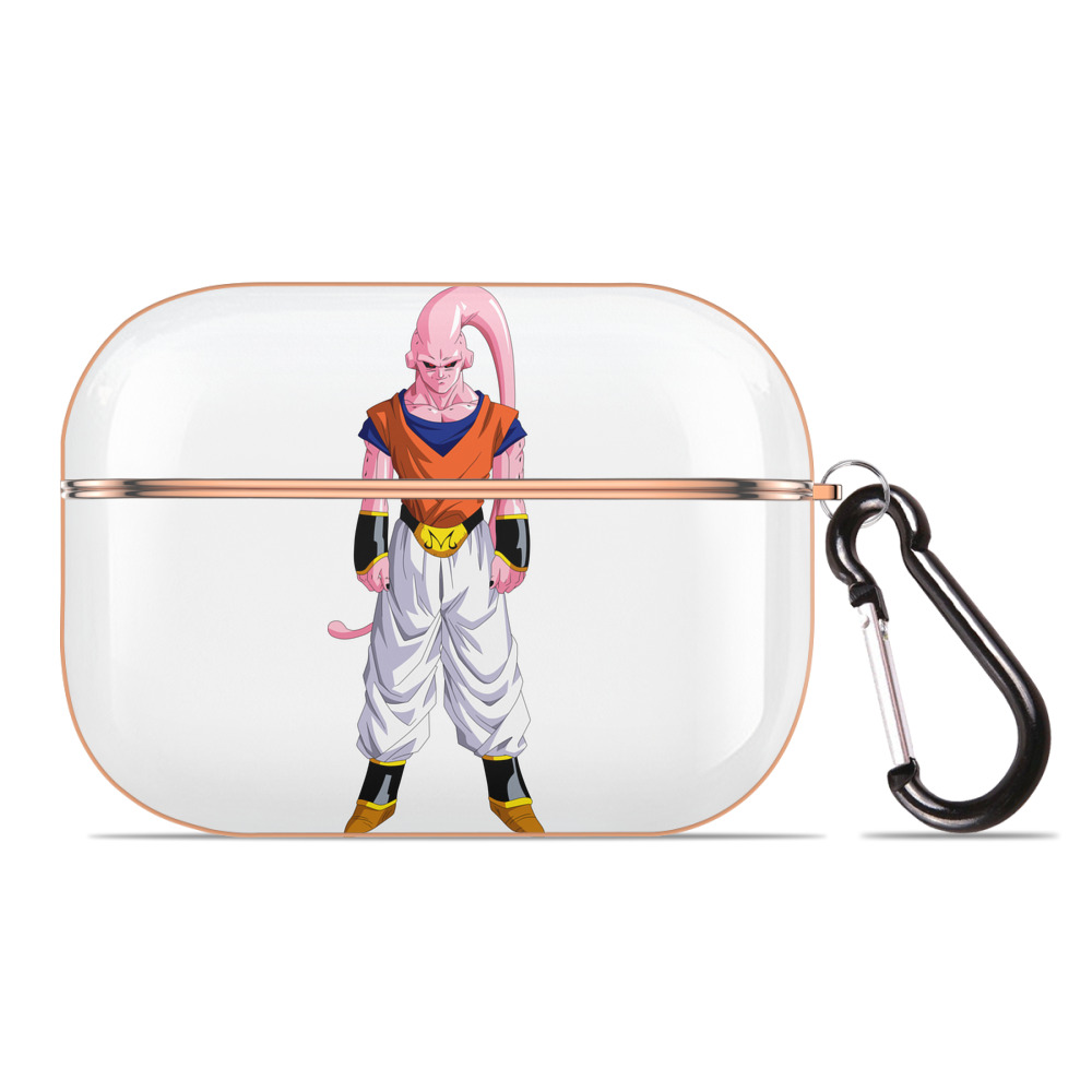 （画像用） ドラゴンボール 魔人ブウ DRAGON BALL Majin Buu 【AirPods Pro用】ハードシェル保護ケース｜耐衝撃・防指紋・カラビナ付き商品仕様