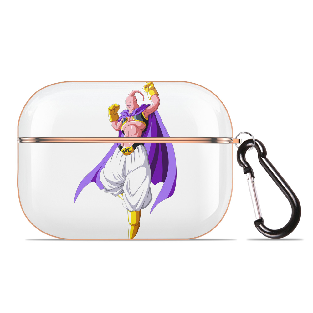 （画像用） ドラゴンボール 魔人ブウ DRAGON BALL Majin Buu 【AirPods Pro用】ハードシェル保護ケース｜耐衝撃・防指紋・カラビナ付き商品仕様