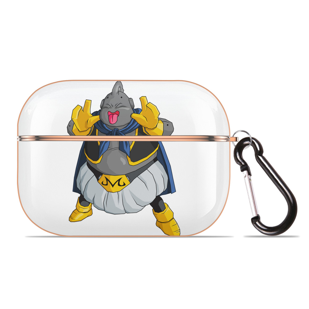 （画像用） ドラゴンボール 魔人ブウ DRAGON BALL Majin Buu 【AirPods Pro用】ハードシェル保護ケース｜耐衝撃・防指紋・カラビナ付き商品仕様