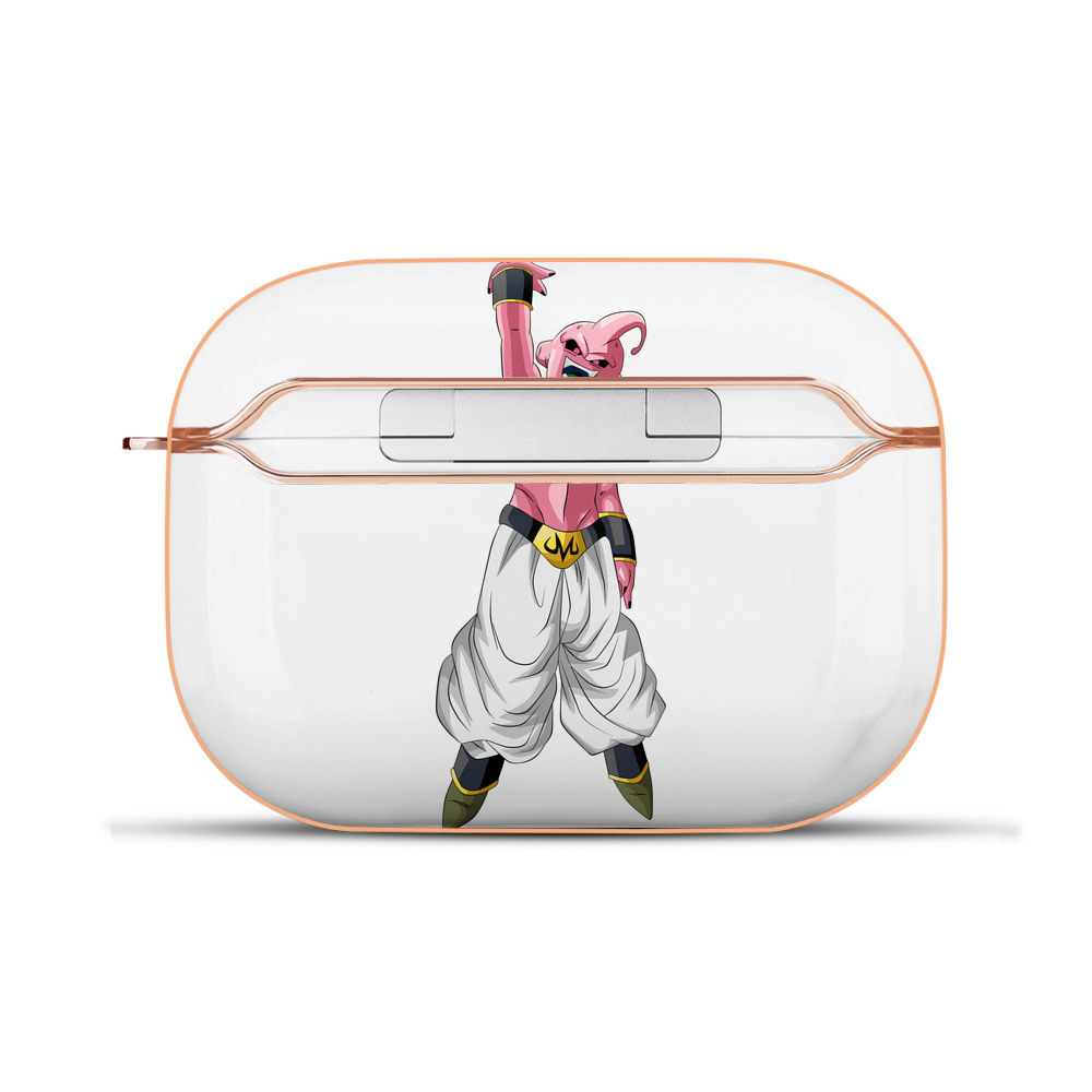（画像用） ドラゴンボール 魔人ブウ DRAGON BALL Majin Buu 【AirPods Pro用】ハードシェル保護ケース｜耐衝撃・防指紋・カラビナ付き商品仕様