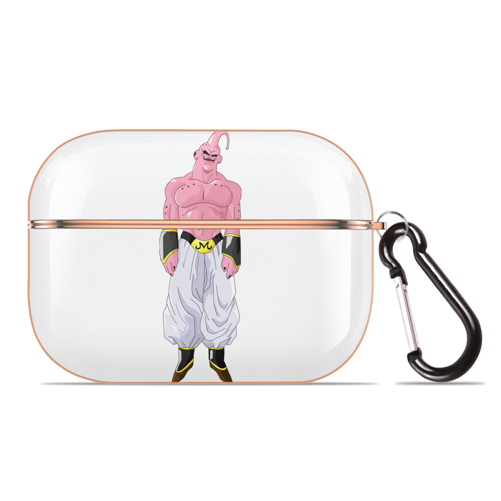 （画像用） ドラゴンボール 魔人ブウ DRAGON BALL Majin Buu 【AirPods Pro用】ハードシェル保護ケース｜耐衝撃・防指紋・カラビナ付き商品仕様