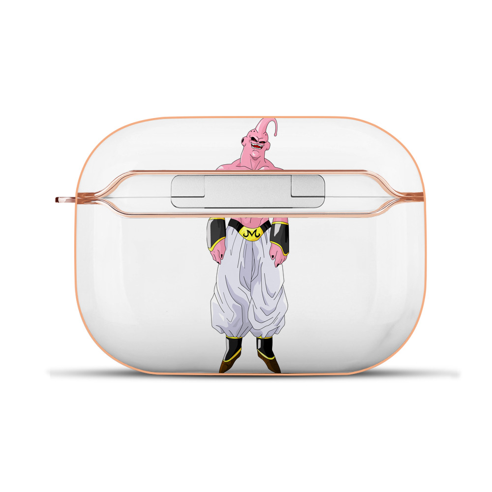 （画像用） ドラゴンボール 魔人ブウ DRAGON BALL Majin Buu 【AirPods Pro用】ハードシェル保護ケース｜耐衝撃・防指紋・カラビナ付き商品仕様