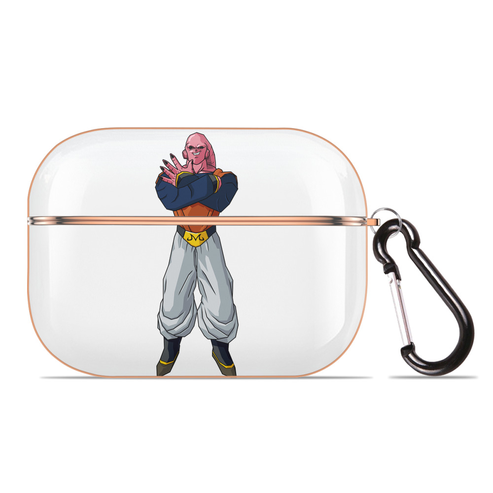 （画像用） ドラゴンボール 魔人ブウ DRAGON BALL Majin Buu 【AirPods Pro用】ハードシェル保護ケース｜耐衝撃・防指紋・カラビナ付き商品仕様