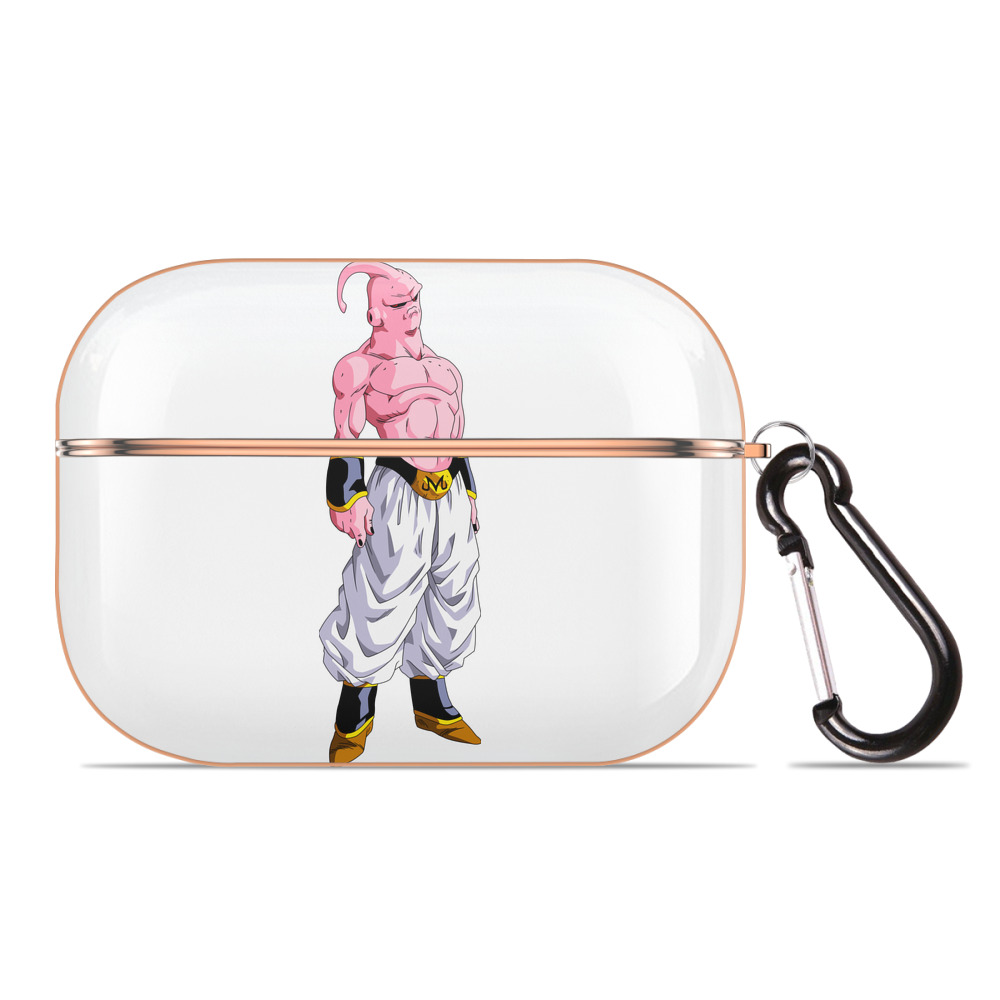 （画像用） ドラゴンボール 魔人ブウ DRAGON BALL Majin Buu 【AirPods Pro用】ハードシェル保護ケース｜耐衝撃・防指紋・カラビナ付き商品仕様