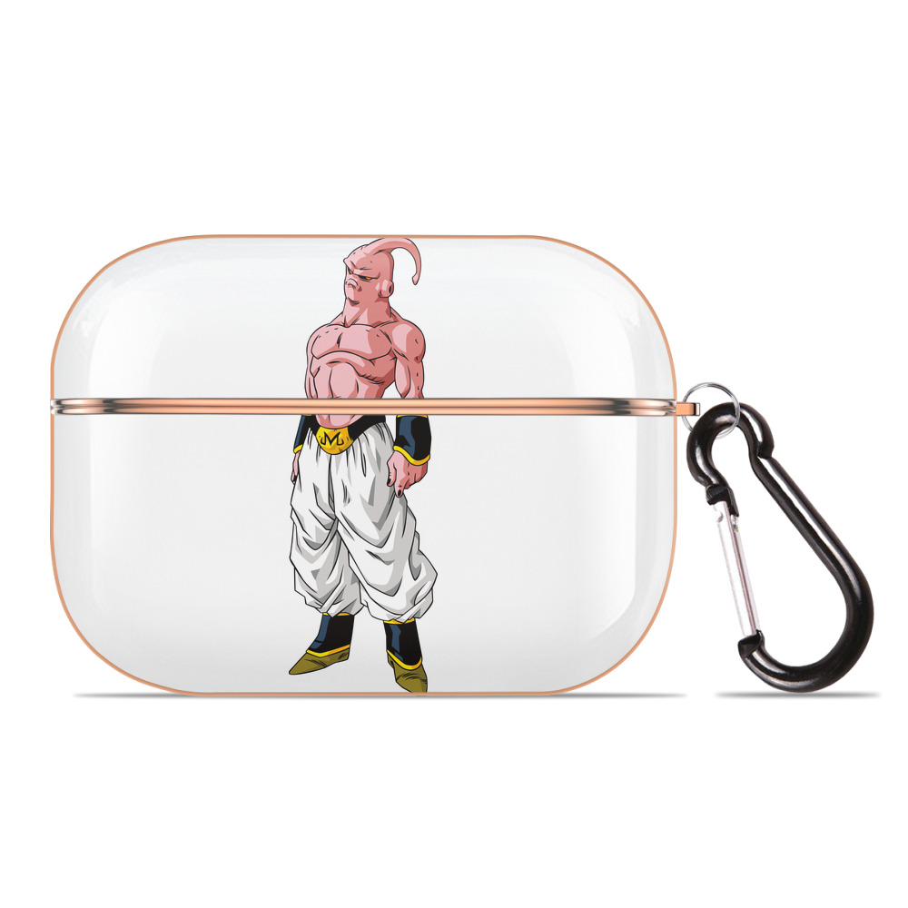 （画像用） ドラゴンボール 魔人ブウ DRAGON BALL Majin Buu 【AirPods Pro用】ハードシェル保護ケース｜耐衝撃・防指紋・カラビナ付き商品仕様