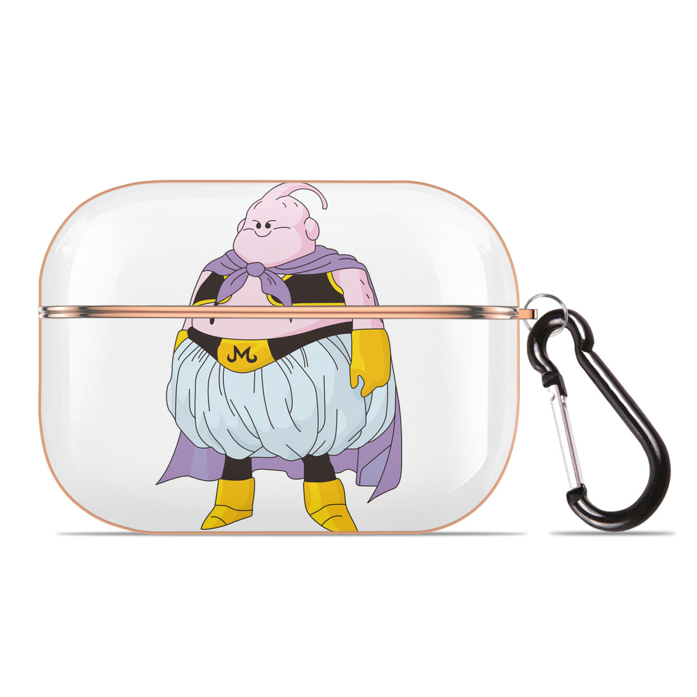 （画像用） ドラゴンボール 魔人ブウ DRAGON BALL Majin Buu 【AirPods Pro用】ハードシェル保護ケース｜耐衝撃・防指紋・カラビナ付き商品仕様