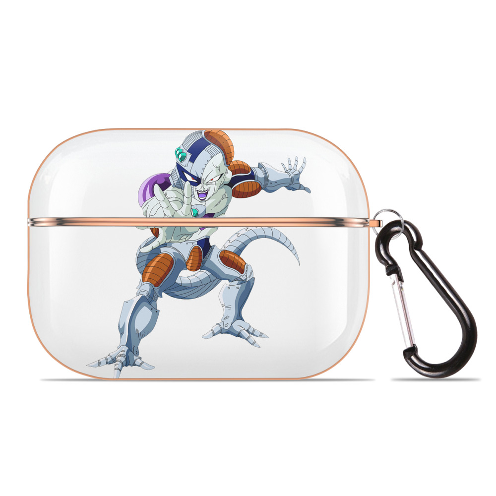 （画像用） ドラゴンボール フリーザ DRAGON BALL Frieza 【AirPods Pro用】ハードシェル保護ケース｜耐衝撃・防指紋・カラビナ付き商品仕様