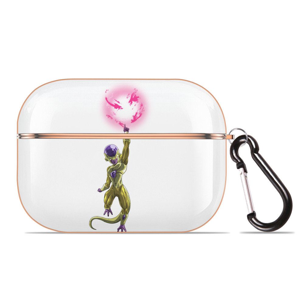 （画像用） ドラゴンボール フリーザ DRAGON BALL Frieza 【AirPods Pro用】ハードシェル保護ケース｜耐衝撃・防指紋・カラビナ付き商品仕様
