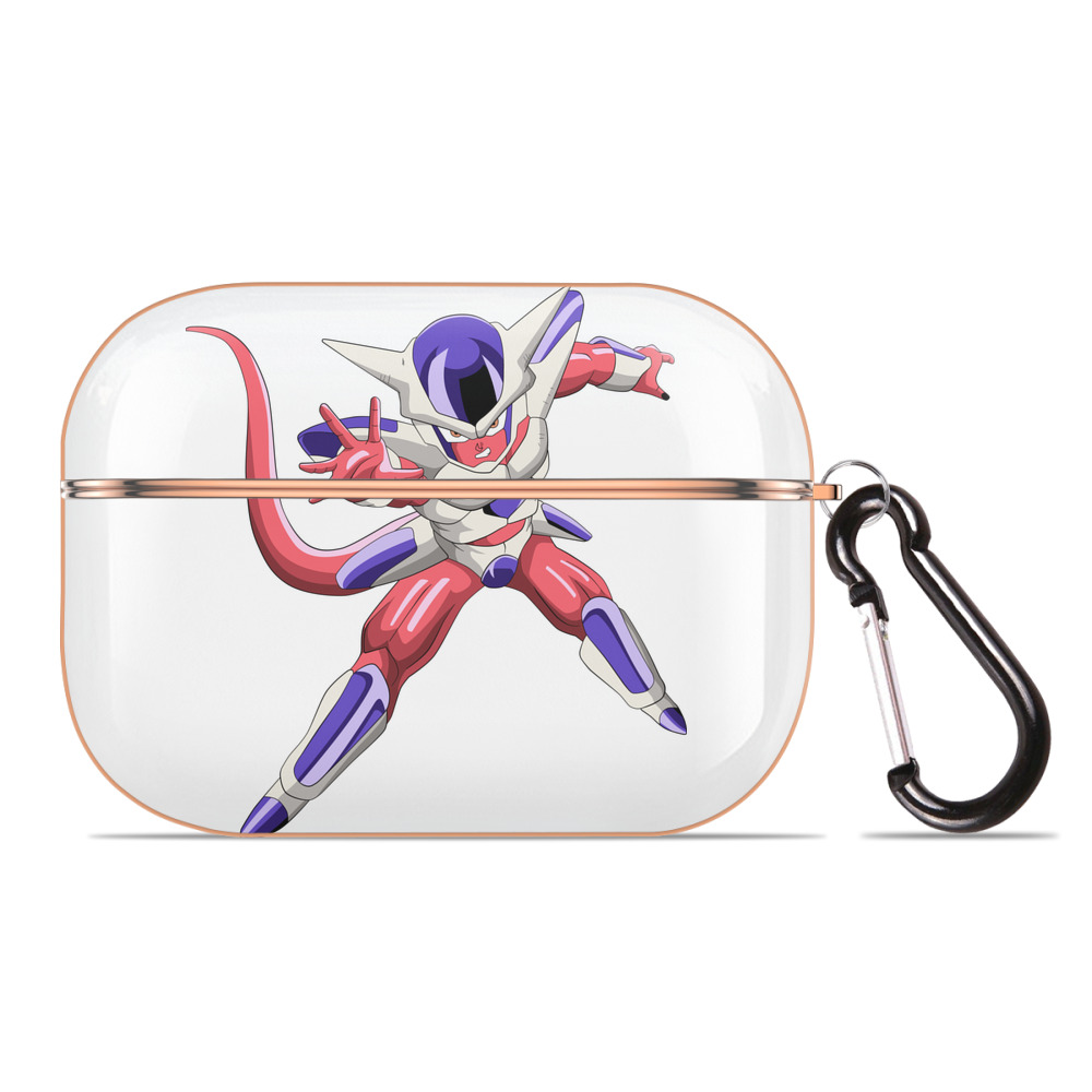 （画像用） ドラゴンボール フリーザ DRAGON BALL Frieza 【AirPods Pro用】ハードシェル保護ケース｜耐衝撃・防指紋・カラビナ付き商品仕様