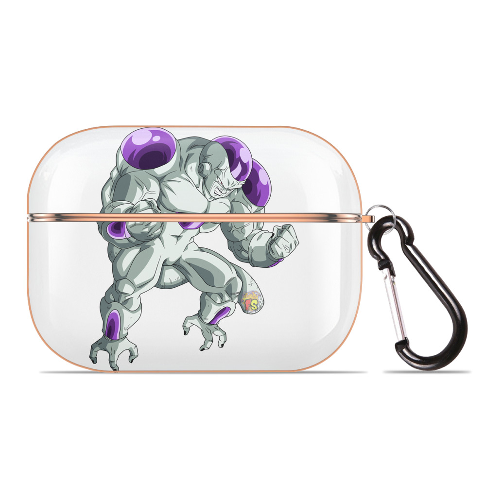 （画像用） ドラゴンボール フリーザ DRAGON BALL Frieza 【AirPods Pro用】ハードシェル保護ケース｜耐衝撃・防指紋・カラビナ付き商品仕様
