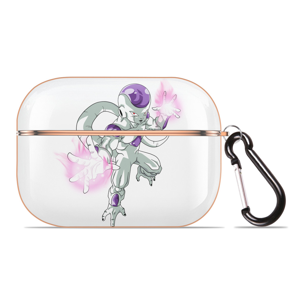 （画像用） ドラゴンボール フリーザ DRAGON BALL Frieza 【AirPods Pro用】ハードシェル保護ケース｜耐衝撃・防指紋・カラビナ付き商品仕様