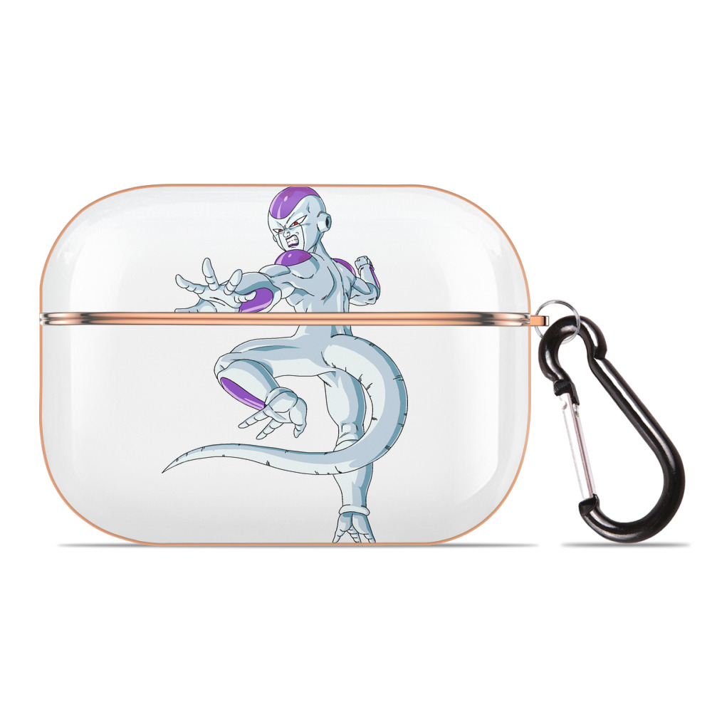 （画像用） ドラゴンボール フリーザ DRAGON BALL Frieza 【AirPods Pro用】ハードシェル保護ケース｜耐衝撃・防指紋・カラビナ付き商品仕様