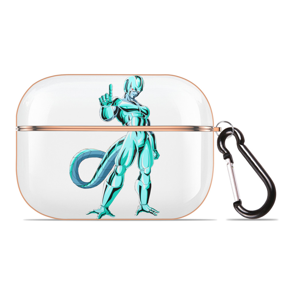 （画像用） ドラゴンボール クウラ DRAGON BALL Cooler Coora 【AirPods Pro用】ハードシェル保護ケース｜耐衝撃・防指紋・カラビナ付き商品仕様