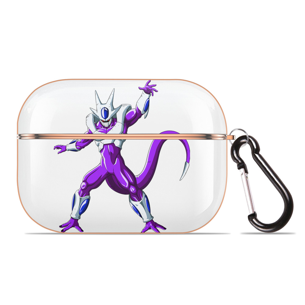 （画像用） ドラゴンボール クウラ DRAGON BALL Cooler Coora 【AirPods Pro用】ハードシェル保護ケース｜耐衝撃・防指紋・カラビナ付き商品仕様