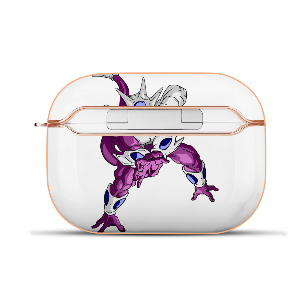（画像用） ドラゴンボール クウラ DRAGON BALL Cooler Coora 【AirPods Pro用】ハードシェル保護ケース｜耐衝撃・防指紋・カラビナ付き商品仕様