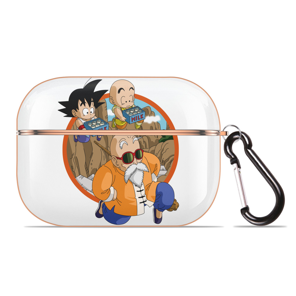 （画像用） ドラゴンボール 亀仙人（かめせんにん） DRAGON BALL Master Roshi Kame Sennin 【AirPods Pro用】ハードシェル保護ケース｜耐衝撃・防指紋・カラビナ付き商品仕様