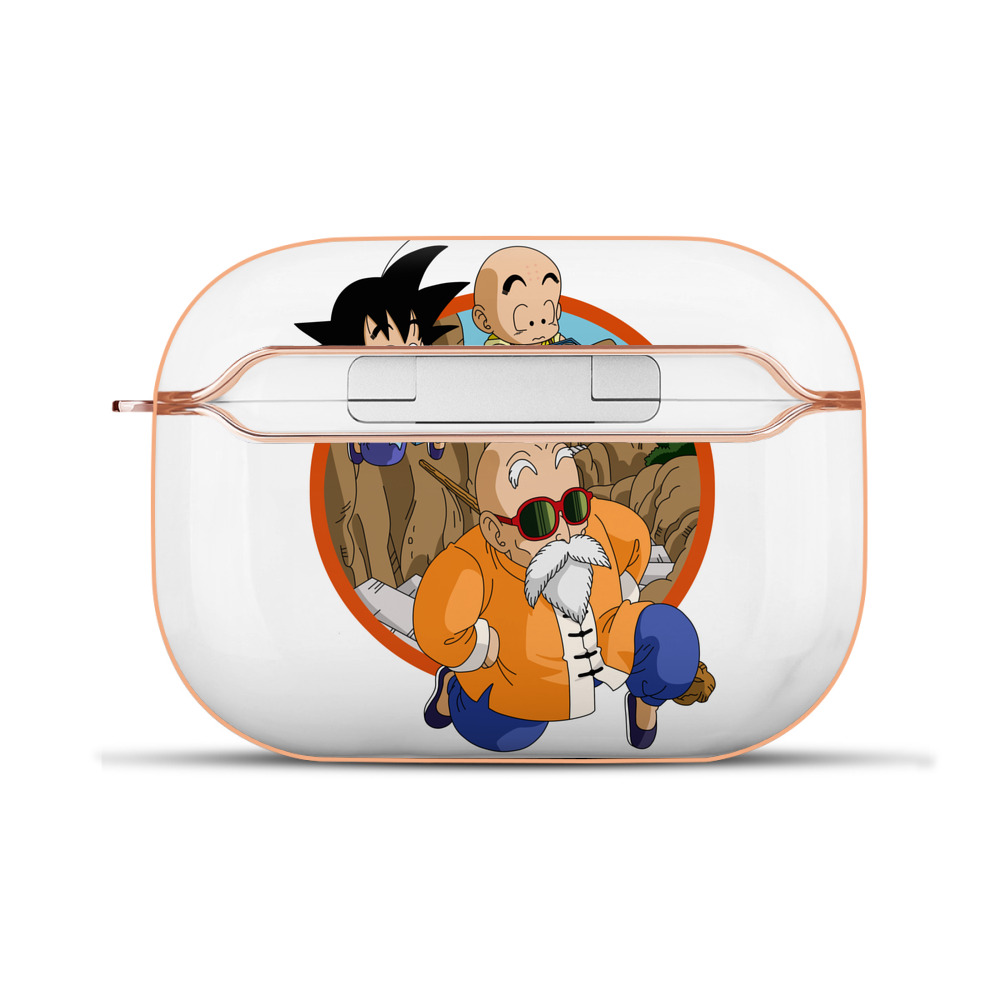 （画像用） ドラゴンボール 亀仙人（かめせんにん） DRAGON BALL Master Roshi Kame Sennin 【AirPods Pro用】ハードシェル保護ケース｜耐衝撃・防指紋・カラビナ付き商品仕様