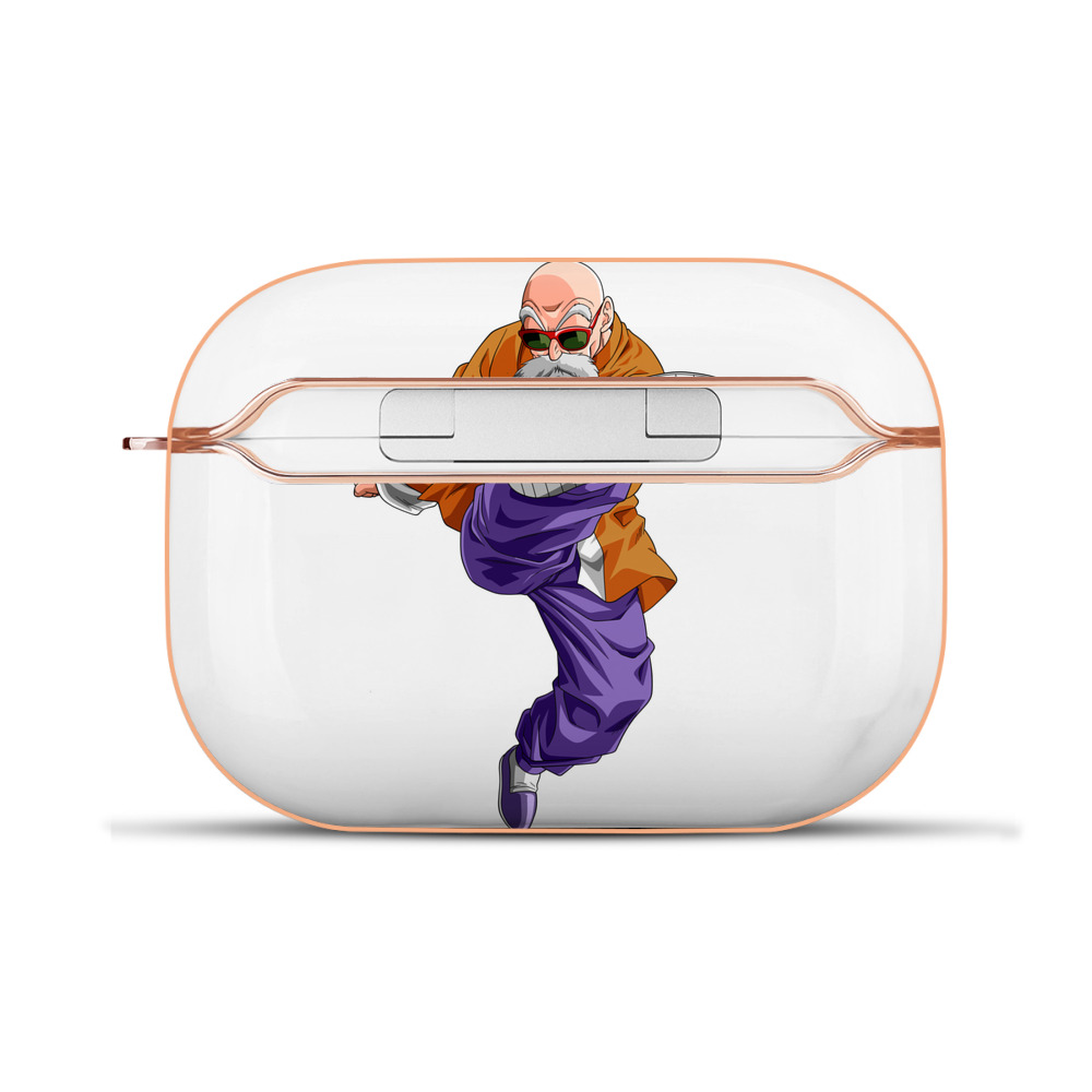 （画像用） ドラゴンボール 亀仙人（かめせんにん） DRAGON BALL Master Roshi Kame Sennin 【AirPods Pro用】ハードシェル保護ケース｜耐衝撃・防指紋・カラビナ付き商品仕様