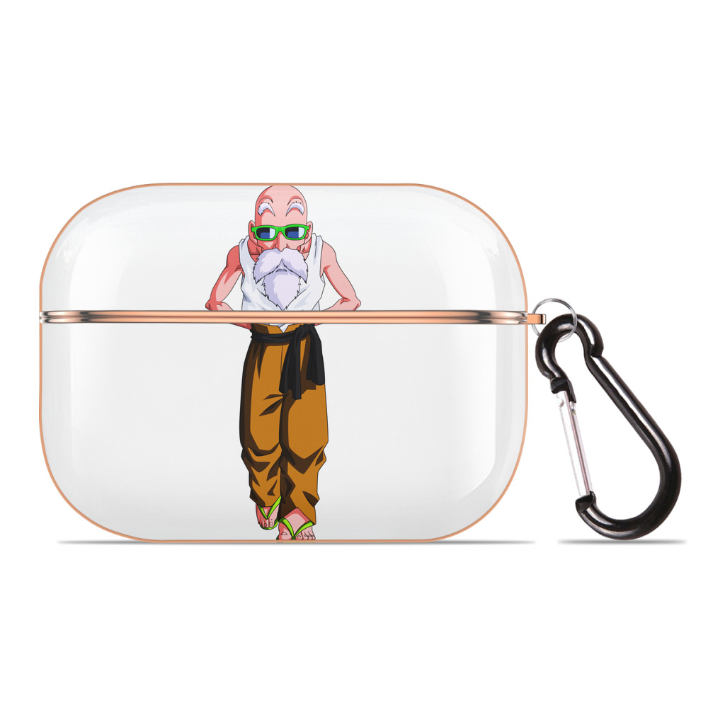 （画像用） ドラゴンボール 亀仙人（かめせんにん） DRAGON BALL Master Roshi Kame Sennin 【AirPods Pro用】ハードシェル保護ケース｜耐衝撃・防指紋・カラビナ付き商品仕様