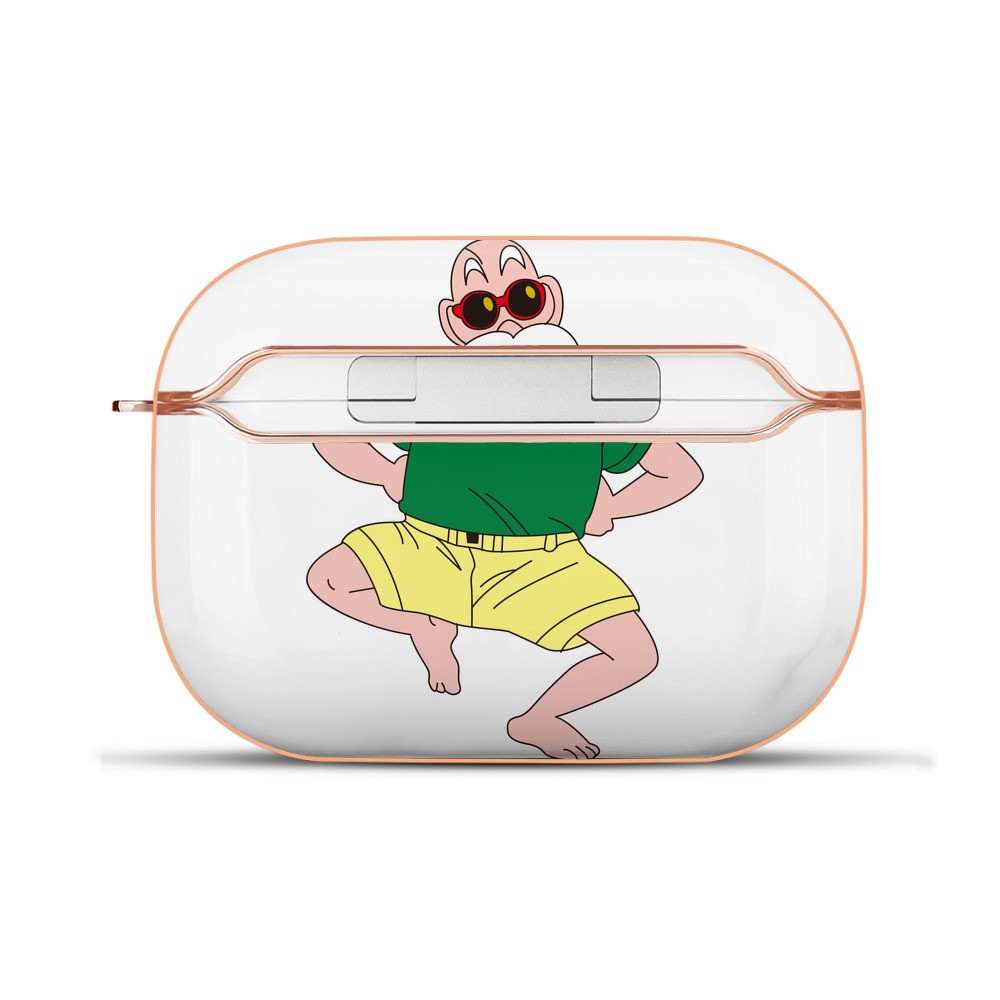 （画像用） ドラゴンボール 亀仙人（かめせんにん） DRAGON BALL Master Roshi Kame Sennin 【AirPods Pro用】ハードシェル保護ケース｜耐衝撃・防指紋・カラビナ付き商品仕様