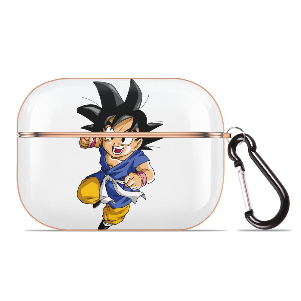 （画像用） ドラゴンボール 孫悟天 そん ごてん DRAGON BALL Son Goten 【AirPods Pro用】ハードシェル保護ケース｜耐衝撃・防指紋・カラビナ付き商品仕様
