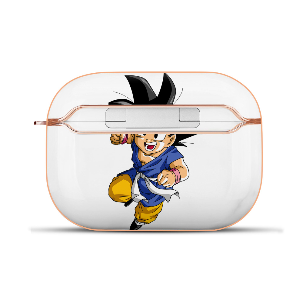 （画像用） ドラゴンボール 孫悟天 そん ごてん DRAGON BALL Son Goten 【AirPods Pro用】ハードシェル保護ケース｜耐衝撃・防指紋・カラビナ付き商品仕様