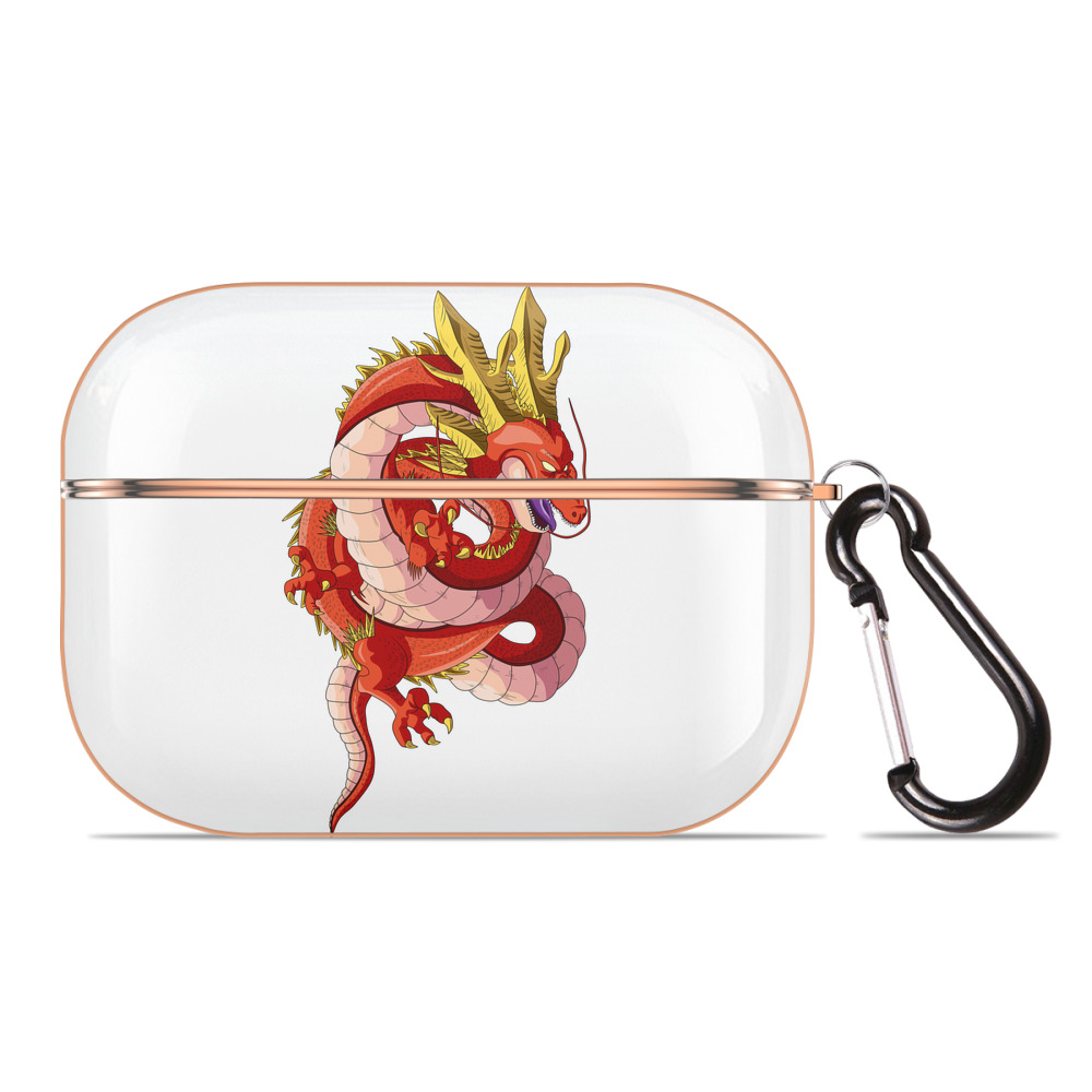 （画像用） ドラゴンボール 神龍 シェンロン DRAGON BALL Shenron 【AirPods Pro用】ハードシェル保護ケース｜耐衝撃・防指紋・カラビナ付き商品仕様