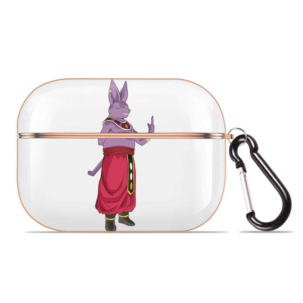 （画像用） ドラゴンボール シャンパ DRAGON BALL Champa 【AirPods Pro用】ハードシェル保護ケース｜耐衝撃・防指紋・カラビナ付き商品仕様