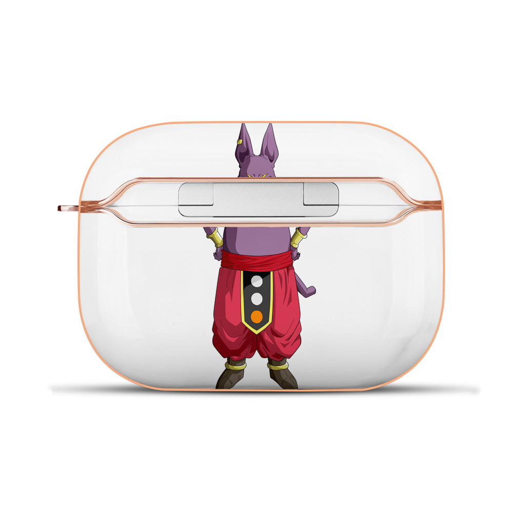 （画像用） ドラゴンボール シャンパ DRAGON BALL Champa 【AirPods Pro用】ハードシェル保護ケース｜耐衝撃・防指紋・カラビナ付き商品仕様