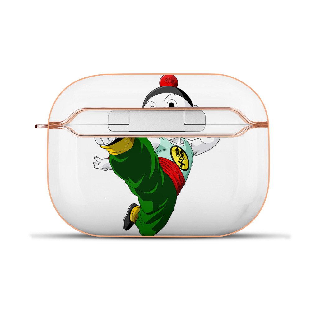 （画像用） ドラゴンボール 餃子（チャオズ）DRAGON BALL Chaoz 【AirPods Pro用】ハードシェル保護ケース｜耐衝撃・防指紋・カラビナ付き商品仕様