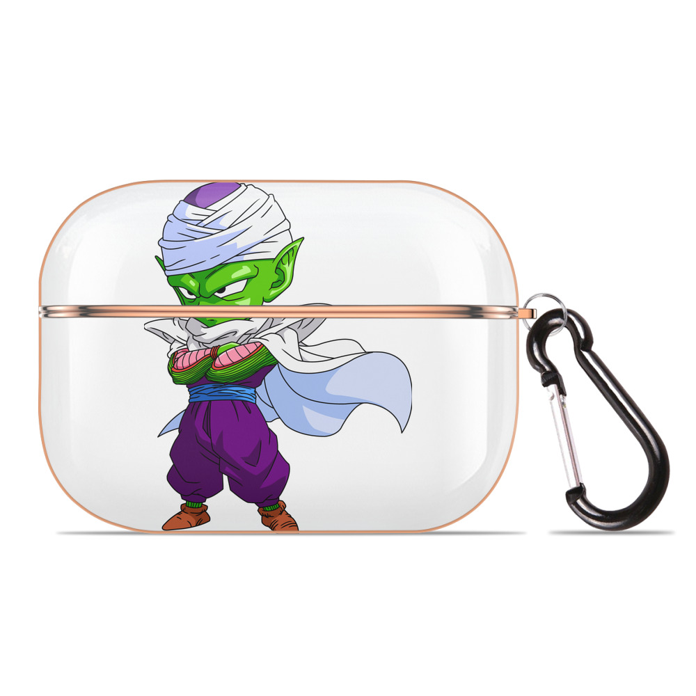 （画像用） ドラゴンボール ピッコロ DRAGON BALL Piccolo 【AirPods Pro用】ハードシェル保護ケース｜耐衝撃・防指紋・カラビナ付き商品仕様