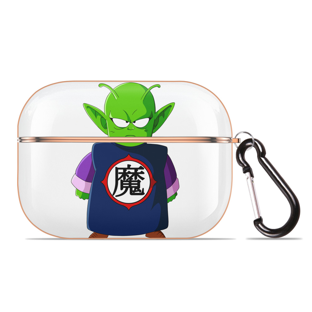 （画像用） ドラゴンボール ピッコロ DRAGON BALL Piccolo 【AirPods Pro用】ハードシェル保護ケース｜耐衝撃・防指紋・カラビナ付き商品仕様
