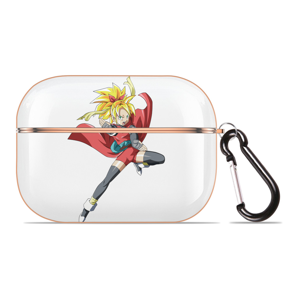 （画像用） ドラゴンボール カリフラ DRAGON BALL Caulifla 【AirPods Pro用】ハードシェル保護ケース｜耐衝撃・防指紋・カラビナ付き商品仕様