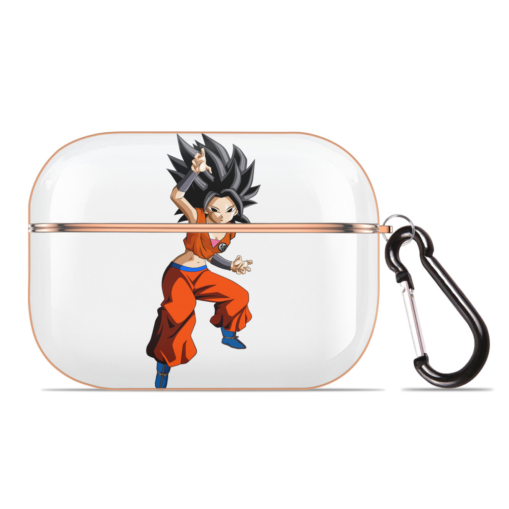 （画像用） ドラゴンボール カリフラ DRAGON BALL Caulifla 【AirPods Pro用】ハードシェル保護ケース｜耐衝撃・防指紋・カラビナ付き商品仕様