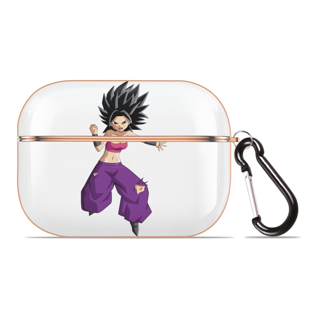（画像用） ドラゴンボール カリフラ DRAGON BALL Caulifla 【AirPods Pro用】ハードシェル保護ケース｜耐衝撃・防指紋・カラビナ付き商品仕様