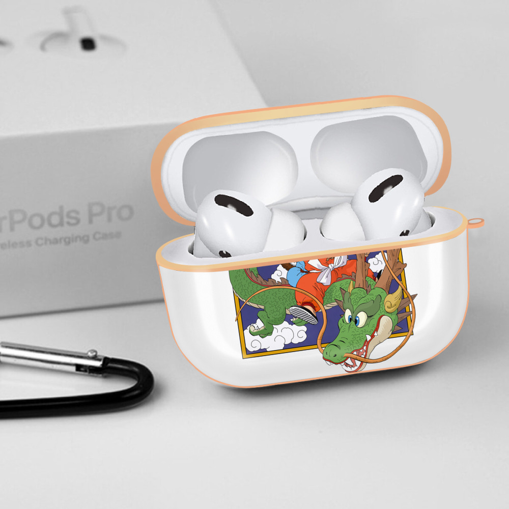 ドラゴンボール 孫悟空（そん ごくう）Son Goku カカロット DRAGON BALL Kakarotto 【AirPods Pro用】ハードシェル保護ケース｜耐衝撃・防指紋・カラビナ付き商品仕様