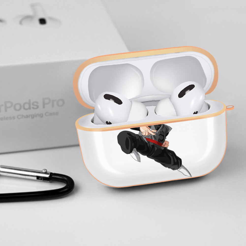 ドラゴンボール 孫悟空（そん ごくう）Son Goku カカロット DRAGON BALL Kakarotto 【AirPods Pro用】ハードシェル保護ケース｜耐衝撃・防指紋・カラビナ付き商品仕様