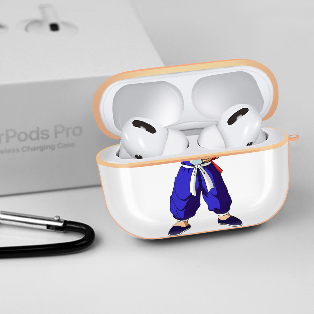 ドラゴンボール 孫悟空（そん ごくう）Son Goku カカロット DRAGON BALL Kakarotto 【AirPods Pro用】ハードシェル保護ケース｜耐衝撃・防指紋・カラビナ付き商品仕様