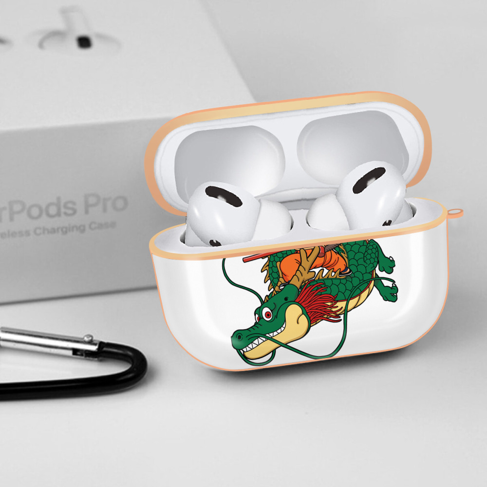 ドラゴンボール 孫悟空（そん ごくう）Son Goku カカロット DRAGON BALL Kakarotto 【AirPods Pro用】ハードシェル保護ケース｜耐衝撃・防指紋・カラビナ付き商品仕様