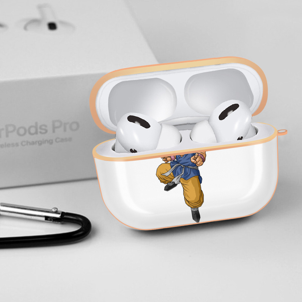 ドラゴンボール 孫悟空（そん ごくう）Son Goku カカロット DRAGON BALL Kakarotto 【AirPods Pro用】ハードシェル保護ケース｜耐衝撃・防指紋・カラビナ付き商品仕様