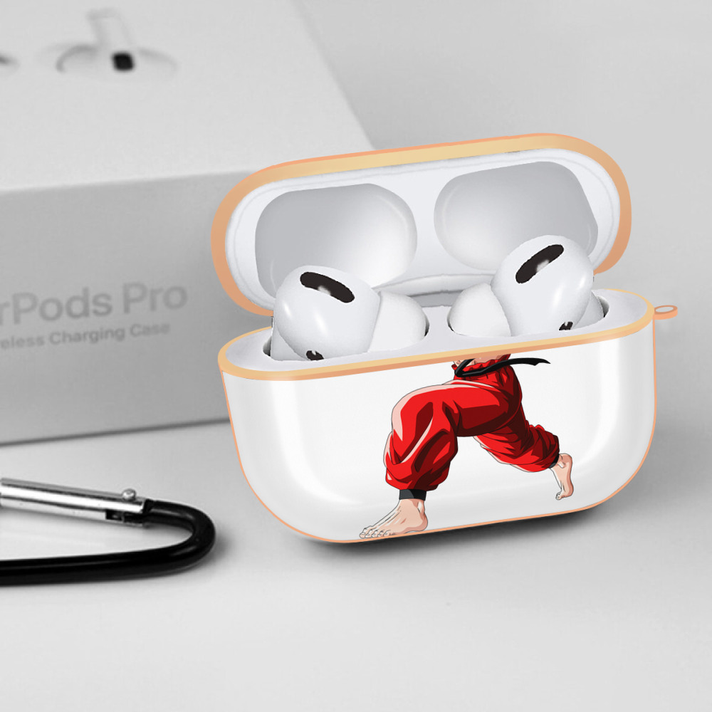 ドラゴンボール 孫悟空（そん ごくう）Son Goku カカロット DRAGON BALL Kakarotto 【AirPods Pro用】ハードシェル保護ケース｜耐衝撃・防指紋・カラビナ付き商品仕様
